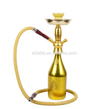 Mode goldene Weinflasche Wasserpfeife shisha